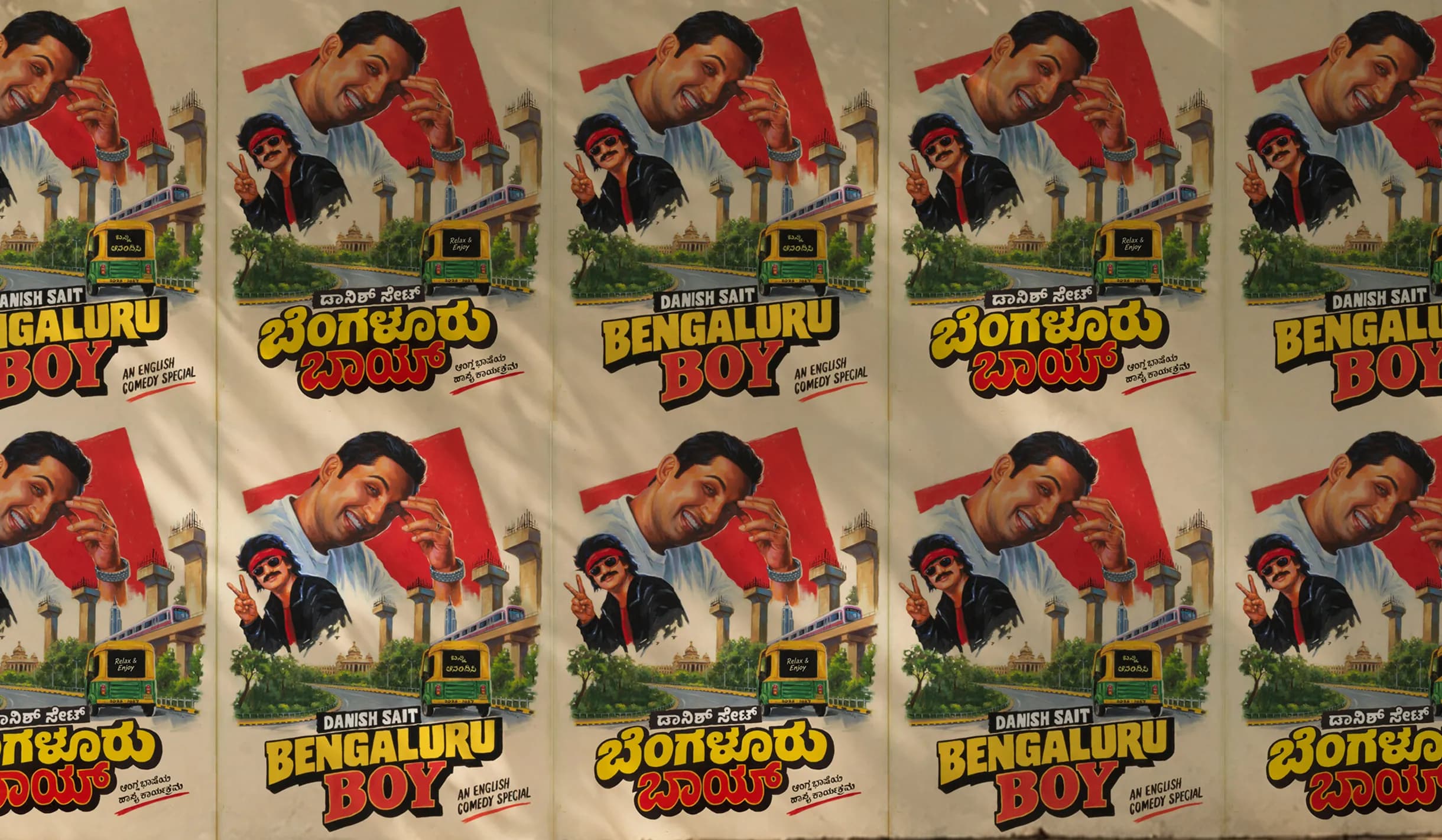 Bengaluru Boy, an English comedy special by Danish Sait, with Mr. Nags and the Namma Metro
