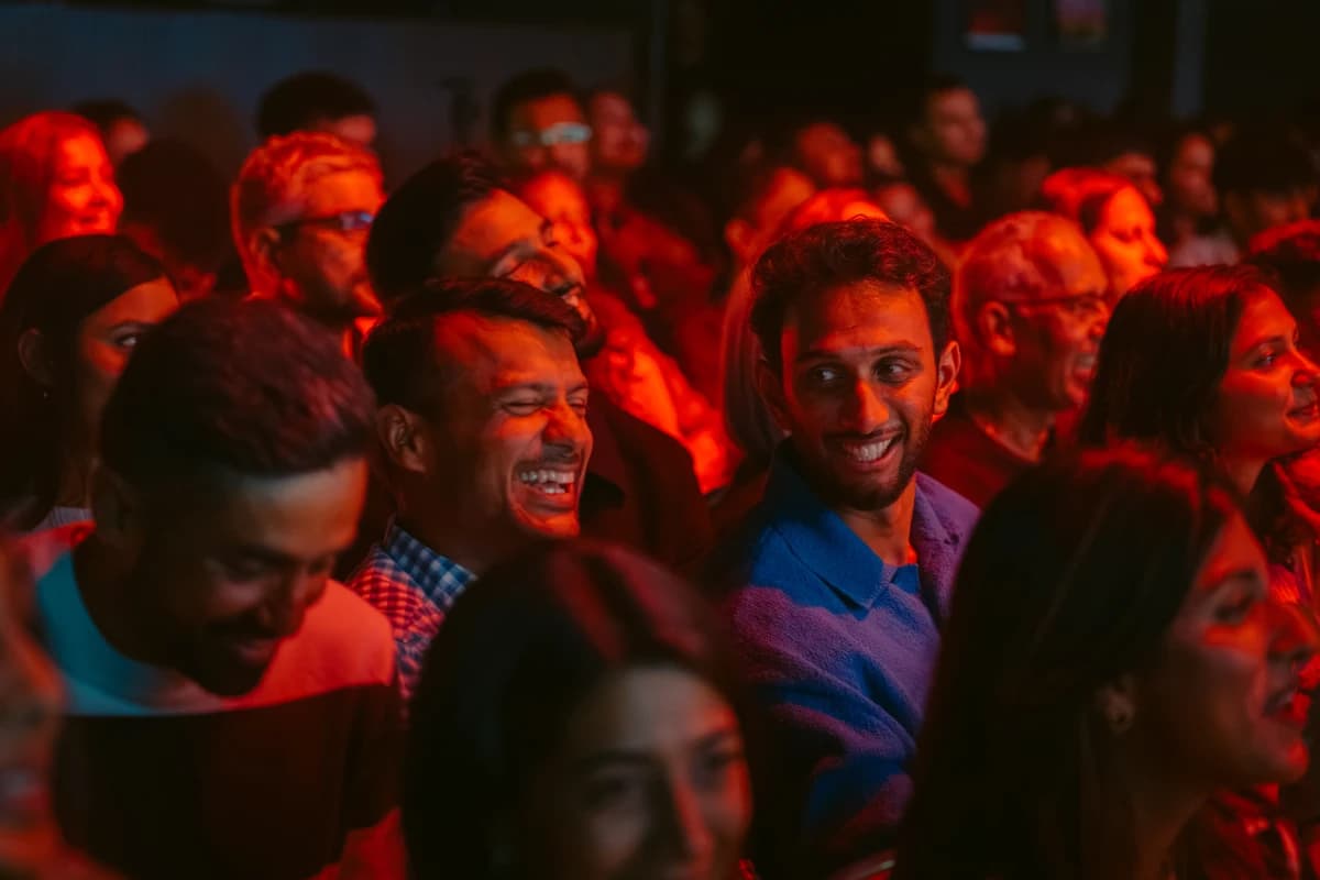 A moment from the Bengaluru Boy live show