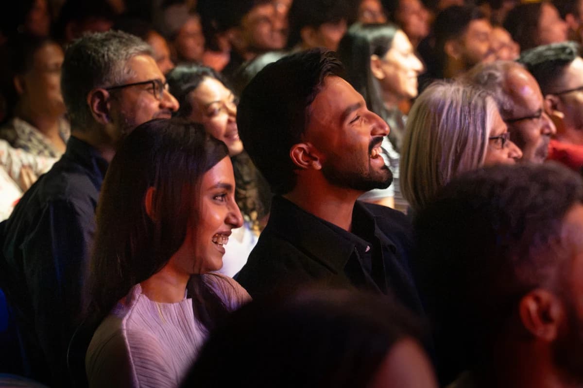 A moment from the Bengaluru Boy live show