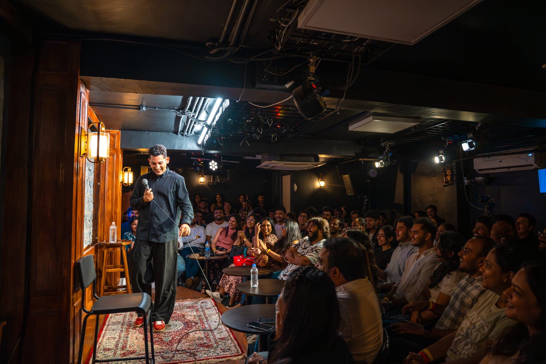 A moment from the Bengaluru Boy live show